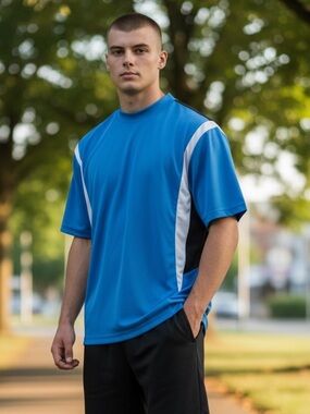 Izod Mens shirt 100% polyester size large